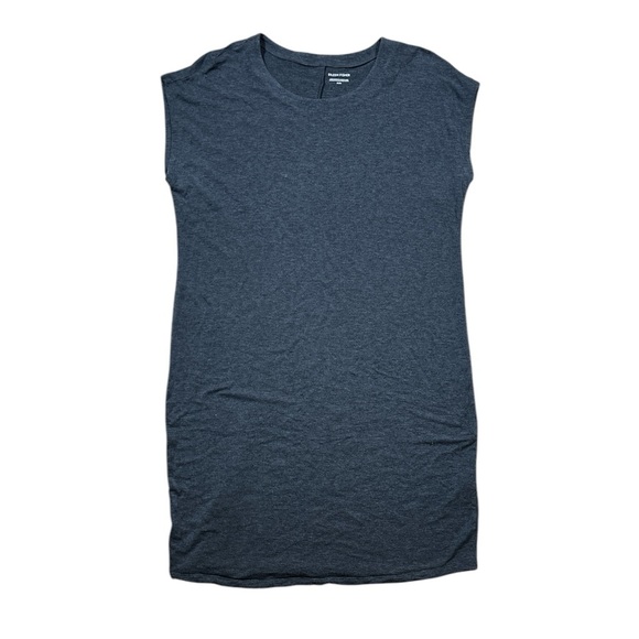 Eileen Fisher Dresses & Skirts - Eileen Fisher Fine Jersey Cap Sleeve Gray Grey Dress Women's Medium M T-Shirt